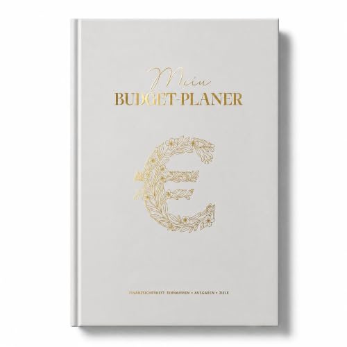 12 Monate Budget Planner Deutsch - Undatierter Haushaltsbuch 2026 mit 60 Wochen Einnahmen-Ausgaben Tracker, Achtsamkeit, Reflexion - Finanzplaner - Budgetplaner zur Kontrolle Geldes - Ausgabenbuch