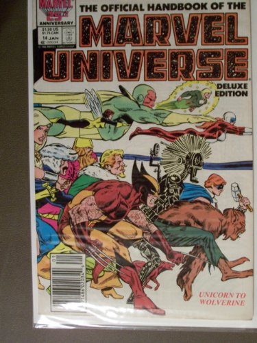 Essential Official Handbook of the Marvel Universe - Deluxe Edition Volume 3