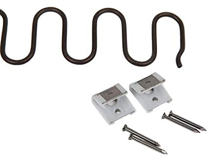 5 X ZIG ZAG CHAIR SPRINGS 25+CLIPS+NAILS UPHOLSTERY SUPPLIES