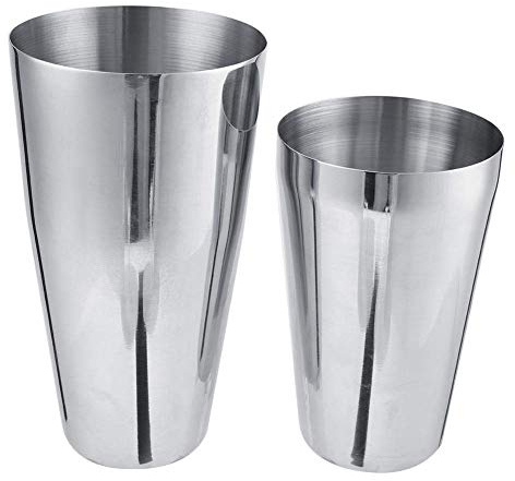 Kit de shaker à cocktail en acier inoxydable, ensemble de machines à cocktails, outil de barman de Bar à domicile (800/600ML)