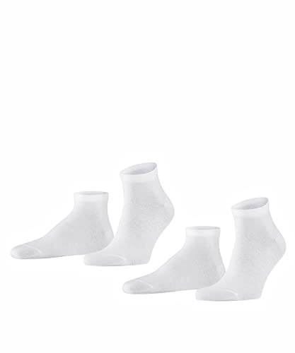 FALKE herr Happy 2-Pack Ankelstrumpor bomull andningsaktiv