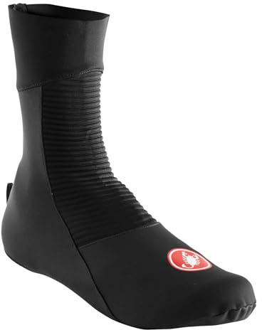 castelli Entrata Shoecover - Cubrezapatos de Ciclismo Unisex para Adulto, Unisex Adulto, 4520539, Negro, L