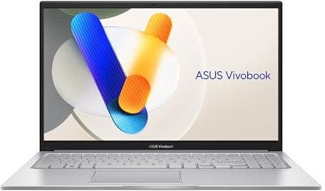 ASUS Vivobook 15 F1504VA-BQ194W - Ordenador Portátil 15.6 Full HD (Intel Core 5 120U, 16GB RAM, 512GB SSD, Graphics, Windows 11 Home) Plata Fría - Teclado QWERTY español