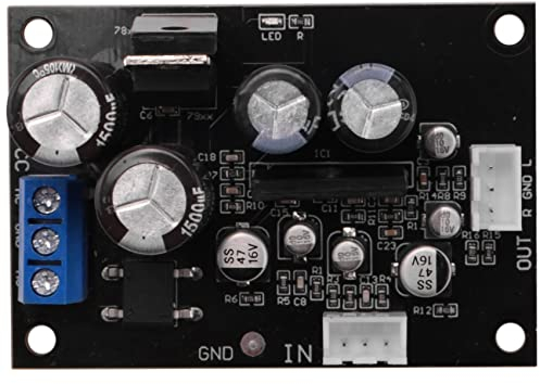 ZAYRAY Vinyl Plattenspieler VorverstäRkerplatine MM Phono VerstäRker Grammophon KopfvergrößErung VorverstäRker Dual AC 12-16V
