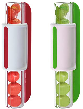 Tomato Slicer Multi-Function Grape Cutter Small Fruit Cutter Grape Kitchen Accessories Cake Decoration Tool Fruit Slicer (Green)