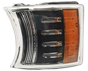 OGRAFF Blocchi luci antinebbia 1 X 24V LED Luci D'angolo Per Camion Scania R450 R480 R560 Indicatore Di Direzione Anteriore Sinistro O Destro (Taglia : Sinistra)