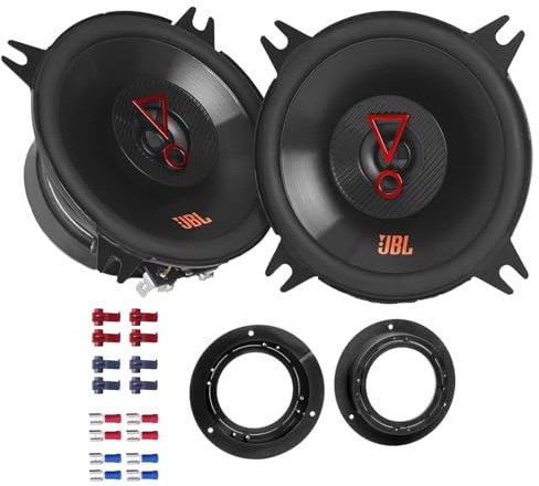 JBL Auto Lautsprecher Boxen Stage3 427F 180 Watt 10 cm 2 Wege Koax passend für Mercedes A-Klasse W169 2004-2012 Türen hinten