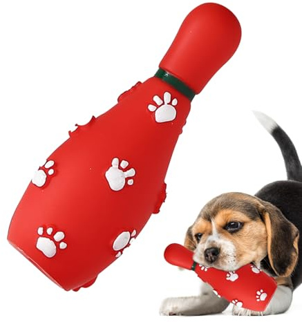 Tuggleksaker för hundar,Piper valpleksak | Christmas Pet Chewing Leksaker för små medelstora raser Tandrengöring, stöder aktivt bitande