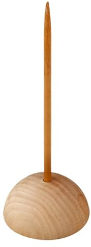 Porte-reçus de bureau – Fourchette à billets en bois massif pour un rangement facile | Organisateur pour factures, billets, commandes, reçus | Porte-papier de bureau pour caisse Meñu, insert de