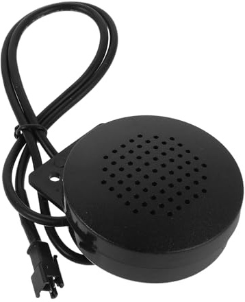 Abaodam Klaxon de Voiture Bruyant 12v avec Connecteur 2 Broches, Haut-Parleur Compact, Klaxon Électrique Puissant pour Système Audio Automobile