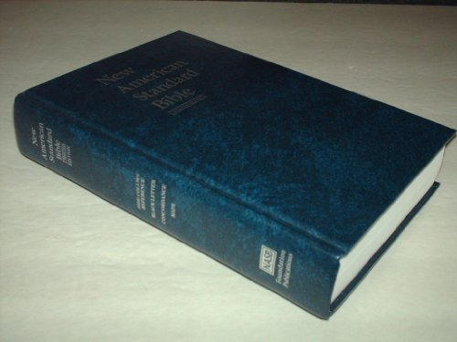 New American Standard Bible (NASB) Update Side-Column Reference; Blue