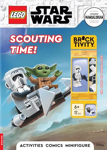 LEGO® Star Wars(TM): Scouting Time Activity Book (with Scout Trooper minifigure and swoop bike) (LEGO® Minifigure Activity)
