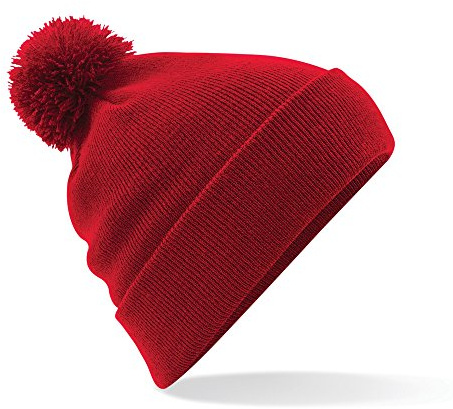 Beechfield Unisex Original Pom Pom Winter Beanie Hat