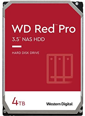 Western Digital WD Red Pro NAS Disco Duro - Opción FFP | WD4003FFBX/WDZ4003FFBX