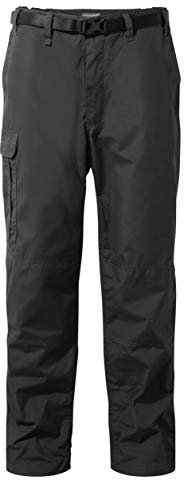 Craghoppers Mens Kiwi Classic Trousers (42R) (Black Pepper)