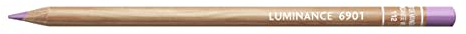 Caran d'Ache Luminance Colour Pencil Artist Farbstifte Bleistift/ 3 Stück/Pack - Farbe: 112 Manganese Violet (6901.112)