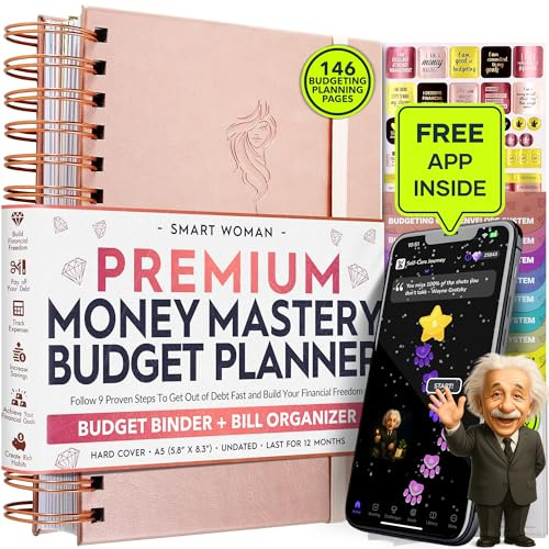 Pianificatore finanziario e pianificatore mensile di budget e organizzatore di fatture mensile: viaggio di 12 mesi verso la libertà finanziaria, pianificatore mensile di budget