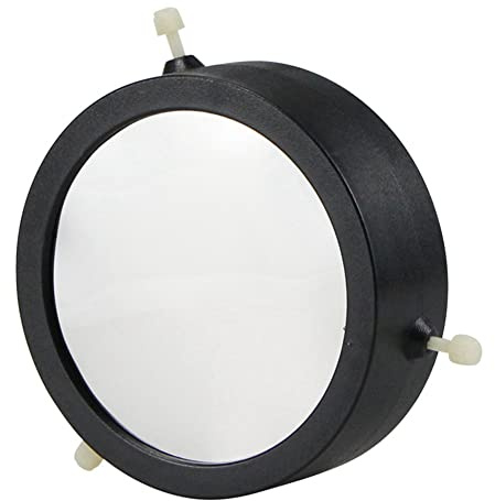 Wresetly Filtro de Cubierta de Lente de Película Solar Regulable 86-117Mm y Accesorios de Telescopio Astronómico Película Solar