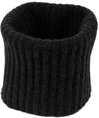 Halswärmer 100% Kaschmir Herren Damen Winterschal, Asphalt, Regular
