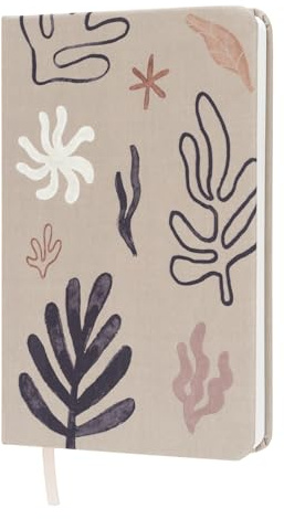 Kokonote Fabric Cover A5 Notebook - Kalima | Bullet Journal, Notebooks A5, Notepads A5, A5 Notepad, Dotted Journal, Dotted Notebook, Sketchbook A5, Cute Stationery