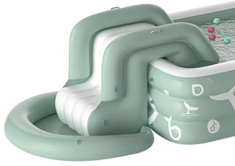Piscina Gonfiabile Per Bambini - Scivoli D'acqua Galleggianti Addensati Per Bambini,Giocattoli Da Piscina Per Sport Acquatici All'aperto Estivi Per Ragazzi E Ragazze, Giochi D'acqua Per Spiaggia, Cort
