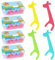 UOCAI 160 Pezzi Filo Interdentale per Bambini Filo Interdentale per Spazi Ristretti Impugnatura A Giraffa in 4 Colori Filo Interdentale Senza Cera E Antiscivolo 4 Confezioni da 40 Fili Interdentali