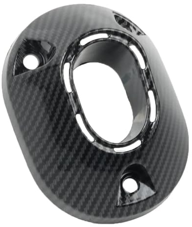 XFYESL Tubo de Escape Cubierta Protectora para Tubo de Escape de Motocicleta Honda PCX 160 2021-2022, silenciador Trasero de Fibra de Carbono. Moto Silenciador