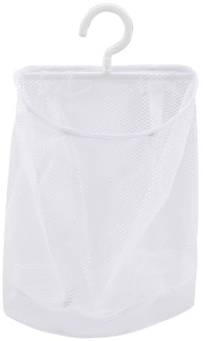 Sacchetto appeso a spilla, 9.65x8.66 pollici di lavanderia appesa, molletto multiuso, pp e poliestere di viaggio, organizzatore in rete per viaggi domestici