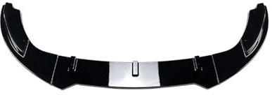 MBPBVRVAF Frontspoiler Frontlippe Für Golf 5 MK5 Für GTI Für MK5 Für GLI Frontstoßstange Lip Spoiler Auto Frontstoßstange Schutz Untere Klinge Splitter Frontstoßstange Lippe(Type A Gloss Black)