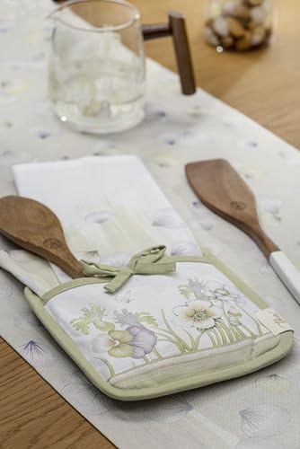 THUN Asciugamano Da Cucina Bloom B101498 Set Tessili Cucina Unisex Cotone Multicolor