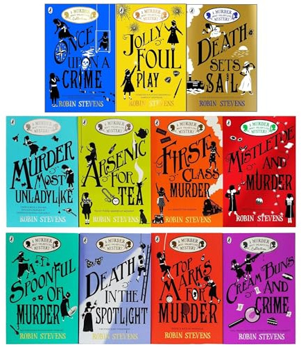 A Murder Most Unladylike Series 11 Books Collection Set (Murder Most Unladylike, Arsenic For Tea, First Class Murder, Top Marks For Murder, Mistletoe and Murder, Cream Buns And Crime And 5 More)