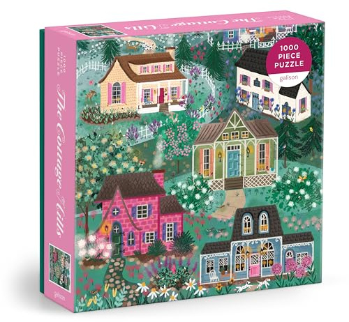 Joy Laforme The Cottage Hills 1000 Piece Puzzle in a Square Box