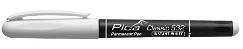 PENNARELLO PICA CLASSIC INSTANT WHITE P.FINE - 10 pezzi