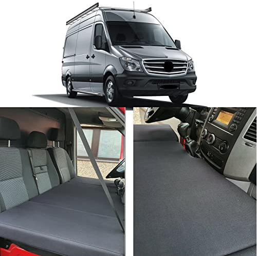 BREMER SITZBEZÜGE Camper-Bett Kinderbett Fahrerhausbett kompatibel mit Mercedes Sprinter W906 VW Crafter 1 2006-2017 Wohnmobil zubehör Wohnmobilbett Camping Camper Zubehör