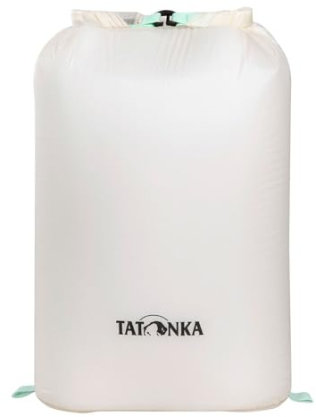 Wasserdichter Packbeutel Tatonka SQZY Dry Bag (5L // 10L // 15L oder 20L Volumen) - Ultraleichter Stausack mit Rollverschluss und getapten Nähten - Ideal zum Sortieren des Reisegepäcks - PFC-frei