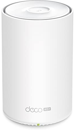 TP-Link Router 4G+ Mesh Wi-Fi 6 Deco X20-4G, Dual Band AX1800, modalità wireless o Access Point, 3 porte gigabit, compatibile con tutti i modelli Deco e con Alexa
