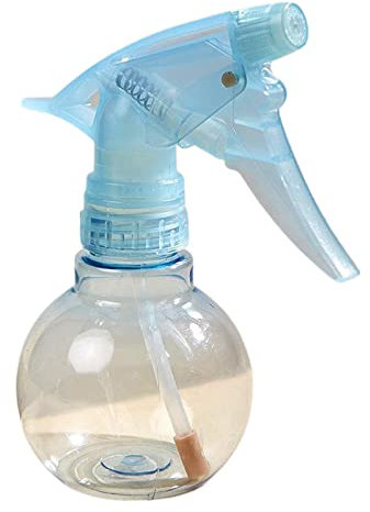 Jojomis Bottiglia spray da barbiere, 150 ml, spruzzatore vuoto ricaricabile, bottiglia d'acqua per acconciature, parrucchieri, saloni, piante, colore: blu