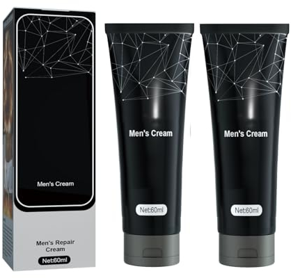 Herrencreme Intim Pflegecreme,für tägliche Intimpflege Männer zur Erhaltung eines gesunden Intimbereichs, Bei trockener und gereizter Haut im Intimbereich! (2PC)