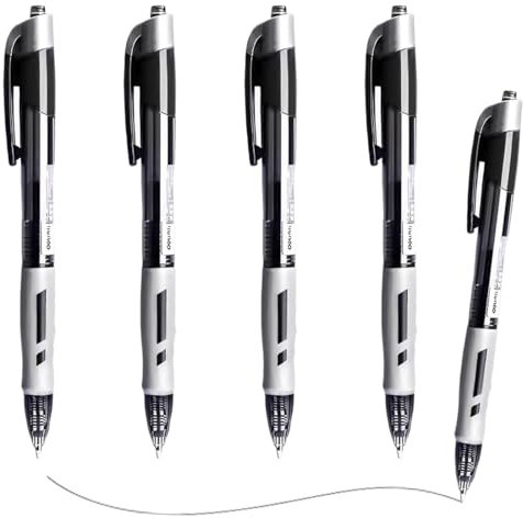 DWFEYOI Gelschreiber, 4er Set (Schwarz), legami stifte,kugelschreiber,gelstifte,pen(4er Pack)