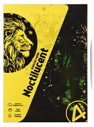 Kunstschaber, Kunstkratzerpapier,Handgefertigte 4x Glitzer Scratchboard Art | Kunsthandwerksversorgung, A4 -Größe Farbzeichnung, Graffitikkartenspielzeug, Landschaft & Tierkunst