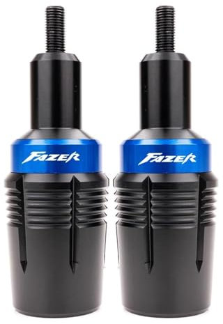 Aluminium Fallender Crash-Schutz Motorradzubehör Sturzpads Absturzsicherung Crash Protektoren FAZER Für Yamaha FAZER FZ1 FZ6 FZ8 FZ 1 FZ 6 FZ 8(Blue)