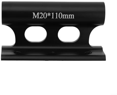Bike Fork Mount Car Roof Holder 11020mm Aluminum Bracket for Standard Open Shaft Front Fork Cycling Transport Accessory Fits Cars Trucks RVs Boats Black
