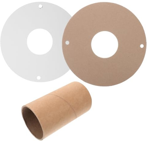 KICHOUSE Enrollador De Cable Eléctrico De Papel Para Gestión y Almacenamiento Organizador Portátil Para Cable De Extensión Soporte Compacto Multifuncional Uso Profesional y Doméstico Color Natural