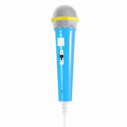 Generic Micrófono de Música para Niños, Juguete Mágico para Niños, Micrófono para Máquina de Educación Infantil, Garantía de Calidad, 3 Colores Disponibles para Contar Historias en Fiestas Musicales