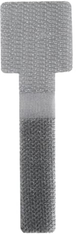 Bridas mágicas autoadhesivas para cables, 10/20 unidades, para el hogar, dormitorio, oficina, escritorio, auriculares, organizador de gestión de datos (gris, 10 unidades)