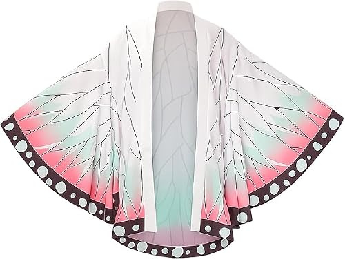 BUERPINKING Anime kostym, Shinobu Chocho, cosplay, anime, kimono, kappa, halloween, karneval – S