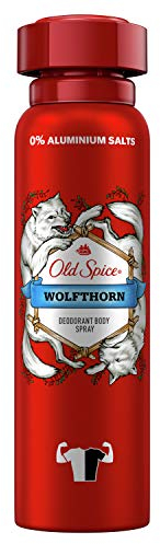 Old Spice Wolfthorn - Deodorante spray per il corpo, confezione da 2 (2 x 150 ml)