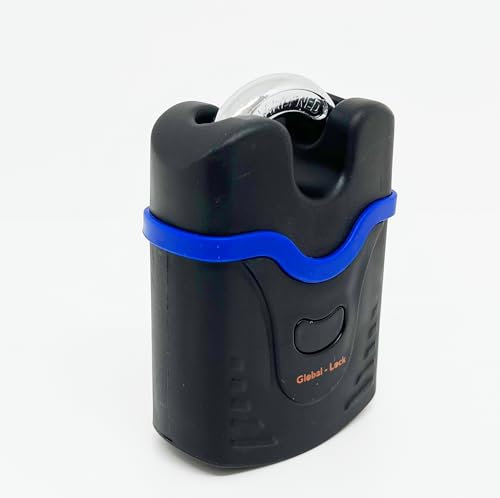 GLOBAL LOCK - CLASSIC – Candado de Alta Seguridad para Exteriores | Arco de Acero Endurecido de 10 mm | Impermeable, Anticorte y Antitaladro | Ideal para Cadenas, Cobertizos, Puertas y Portones