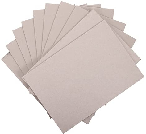 MAGICLULU Scrapbook Accessories 10 Pcs Chip Board, 11.6 x 8 Cardboard Sheets Book Board Binder Board for Book Binding Crafts Scrapbooking Picture Frame(Thick 1.5MM) Book Accessories