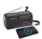 Raypow Radio Manivela de Emergencia Portátil, Radio Am/FM/SW Recargable Solar y por Manivela,con Linterna LED,2000mAh Powerbank,Bluetooth 5.0, Cargador Celular, Alarma SOS para Camping y Supervivencia
